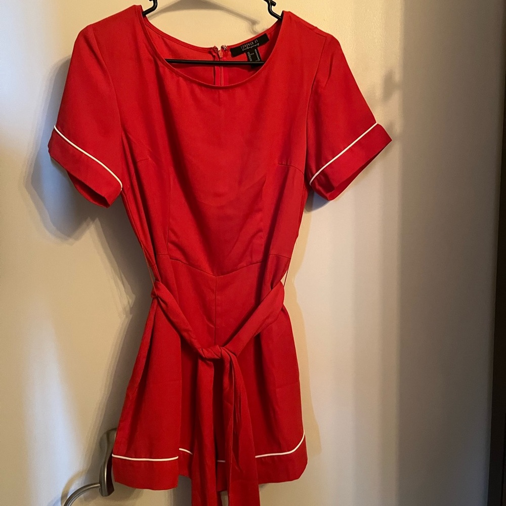 Orange romper